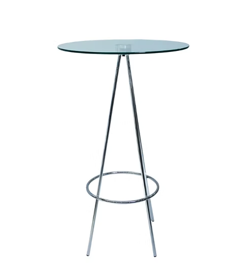 Mesa Periquera Cubierta de Cristal