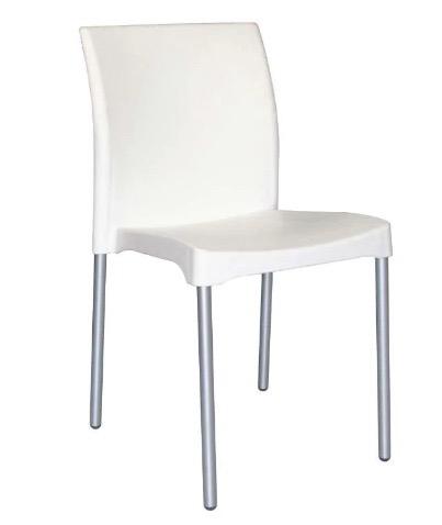 Silla Blanca en Polipropileno